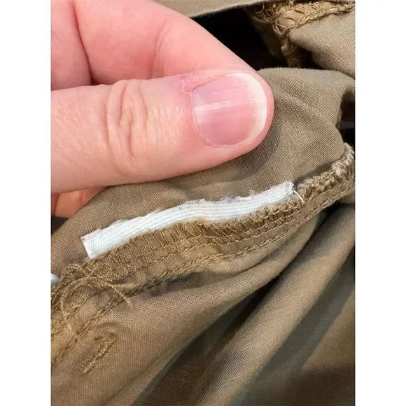 Old Navy Women's Size 8 Beige Mini Skirt with Pockets Casual Summer - Picture 10 of 12